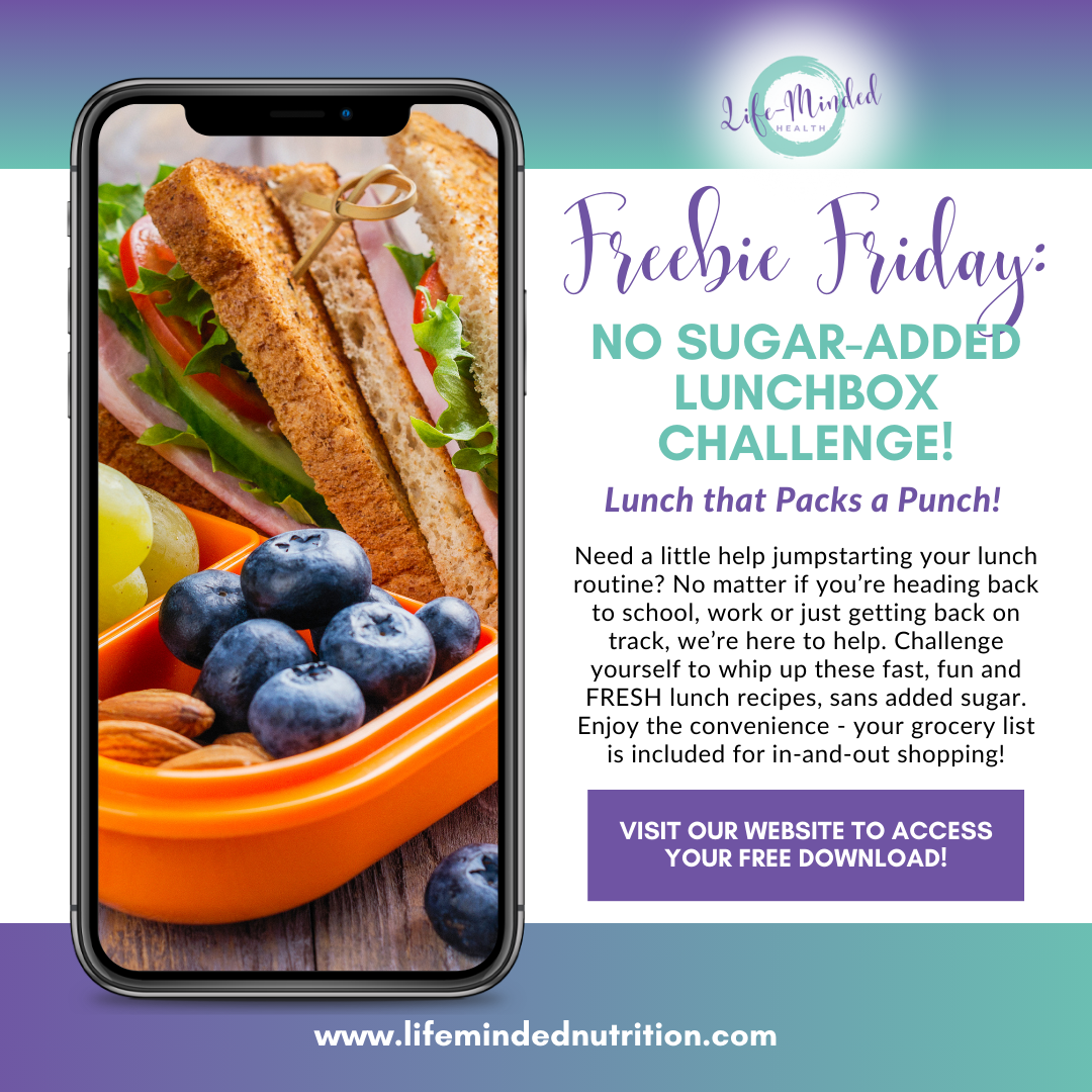 No Sugar-Added Lunchbox Challenge