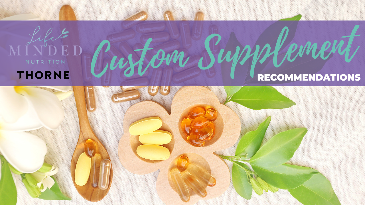 Custom Supplement Recommendations