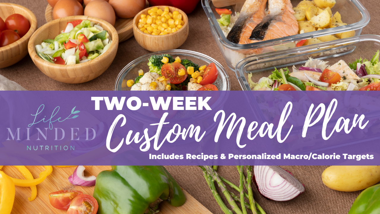 14-Day Custom Meal Plan & Personalized Macro/Calorie Targets